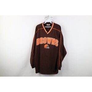 Vintage 90s Mens XL Faded Cleveland Browns Football Jersey Long Sleeve T-Shirt